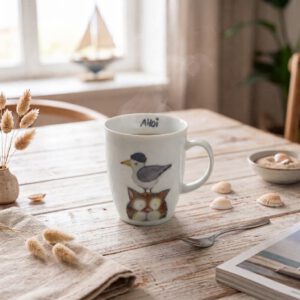 Becher "Ahoi Katze"